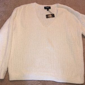 Never worn Express chenille sweater